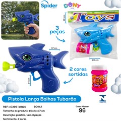 PISTOLA LANCA BOLHAS