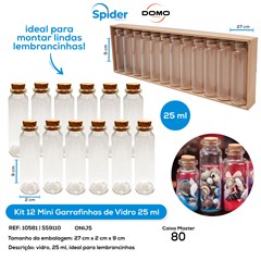 MINI LEMBRANCINHA DE VIDRO