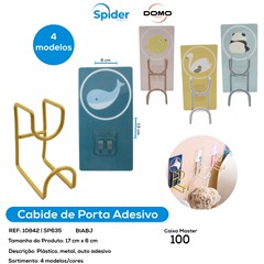 CABIDE DE PORTA AUTO ADESIVO