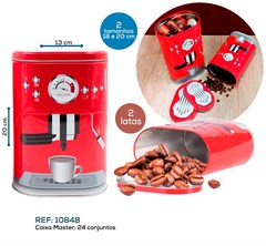 KIT  2  LATAS DECORATIVAS