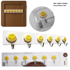 CABIDE SMILE C/ 6 GANCHOS