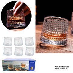 JG 6 COPOS  P/ WHISKY 200ML