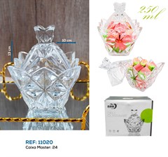 ADORNO DE VIDRO DECORATIVO