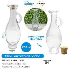 GARRAFA C ROLHA 250ML