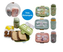 KIT  LANCHEIRA 2 PCS