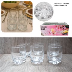 JG 6 COPINHOS  100ML DE VIDRO