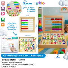 CAIXA DE APRENDIZAGEM 2 EM 1