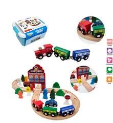 FERROVIA DE MADEIRA EDUCATIVA