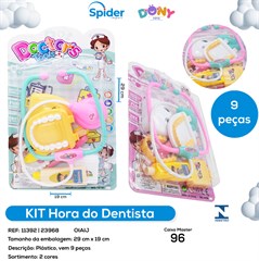 HORA DO DENTISTA 4 PCS