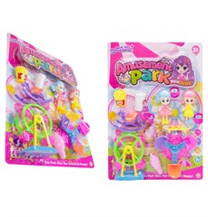 PARQUE DE DIVERSOES COM BONECO