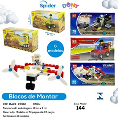 BLOCO DE MONTAR ESCAVADEIRA