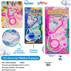 HORA DO MEDICO 6PCS