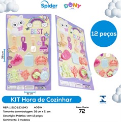HORA DE COZINHAR 12PCS