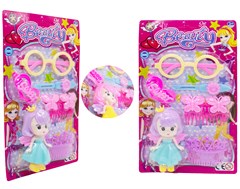 BONECA COM ACESSORIOS 6PCS