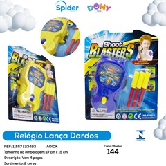 RELOGIO LANCA DARDOS 4PCS