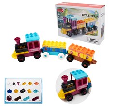 BLOCO DE MONTAR TREM 34PCS