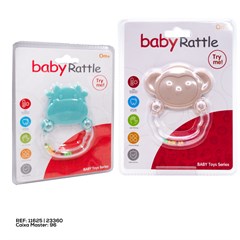 CHOCALHO SILICONE HIPOPOTAMO