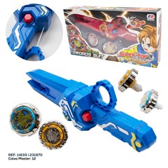 LANCADOR COM 2 PIOES DE METAL