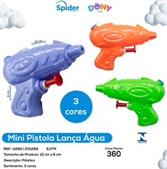 MINI PISTOLA LANCA AGUA