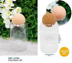 POTE DE VIDRO 1000ML