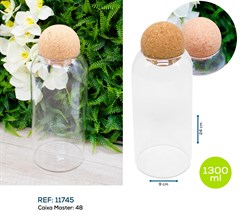 POTE DE VIDRO 1300ML