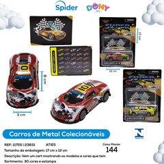 METAL CARROS COLECIONAVEIS