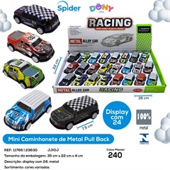 CARRO DE CORRIDA PULL BACK