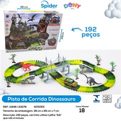 PISTA DE CORRIDA DINOSSAURO