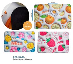 TAPETE DE PLASTICO P/BANHEIRO