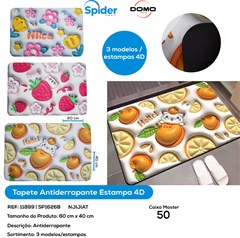 TAPETE DE PLASTICO P/BANHEIRO