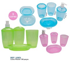 KIT BANHEIRO 4 PECAS