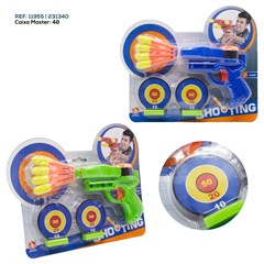 ARMA LANCA DARDOS COM ALVOS