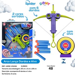 ARCO LANCA DARDOS E ALVO