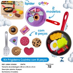 KIT FRIGIDEIRA COM ACESSORIOS