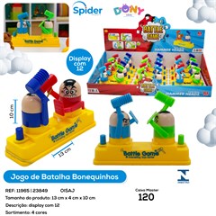JOGO BATALHAS DE BONEQUINHOS