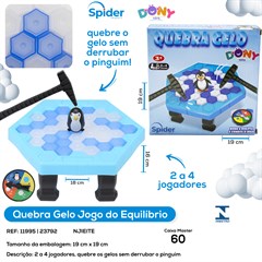 JOGO EQUILIBRIO CUBO DE GELO