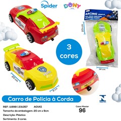 CARRO POLICIA  A CORDA