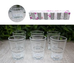 JOGO 6 COPOS DE DOSE 35ML