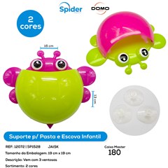 PORTA ESCOVA E PASTA COM VENTOSA