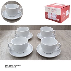 JOGO 4 XICARAS COM PIRES