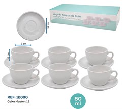 JOGO 6 XICARAS COM PIRES