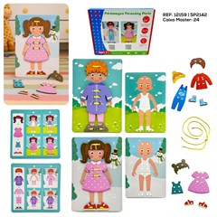 ALINHAVO TROCA DE ROUPAS EDUCA