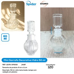 MINI GARRAFA DECORATIVA 50 ML