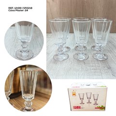 JOGO 6 MINI TACAS 60ML