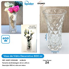 VASO DE VIDRO