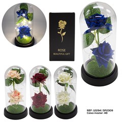 DECORACAO ROSA COM CUPULA