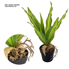 ARRANJO DECORATIVO FOLHAGENS