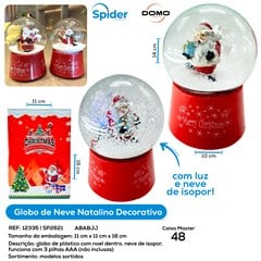 GLOBO DE NEVE DECORACAO NATALINA