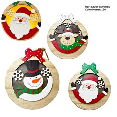 BOLA DE NATAL DECORATIVAS C/ L