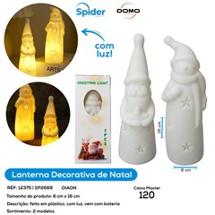 LANTERNA DECORATIVA DE NATAL